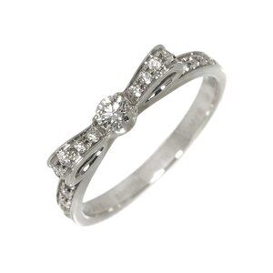 CHANEL Ruban Diamond SM Ring 18K White Gold 750 Sise49 4.75-5(US)